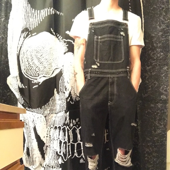 BDG Black overalls! 32 Urban Outfitters - Picture 2 of 5